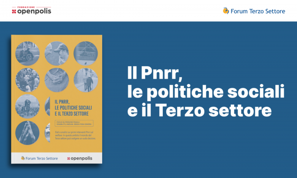 PNRR: 1.32 miliardi per le persone fragili, ma i territori sono in forte difficoltà