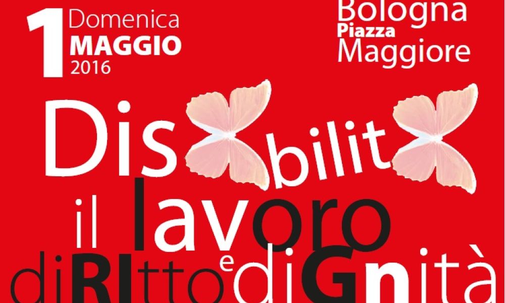 Disabilità, lavoro e diritti al centro del 1° maggio bolognese