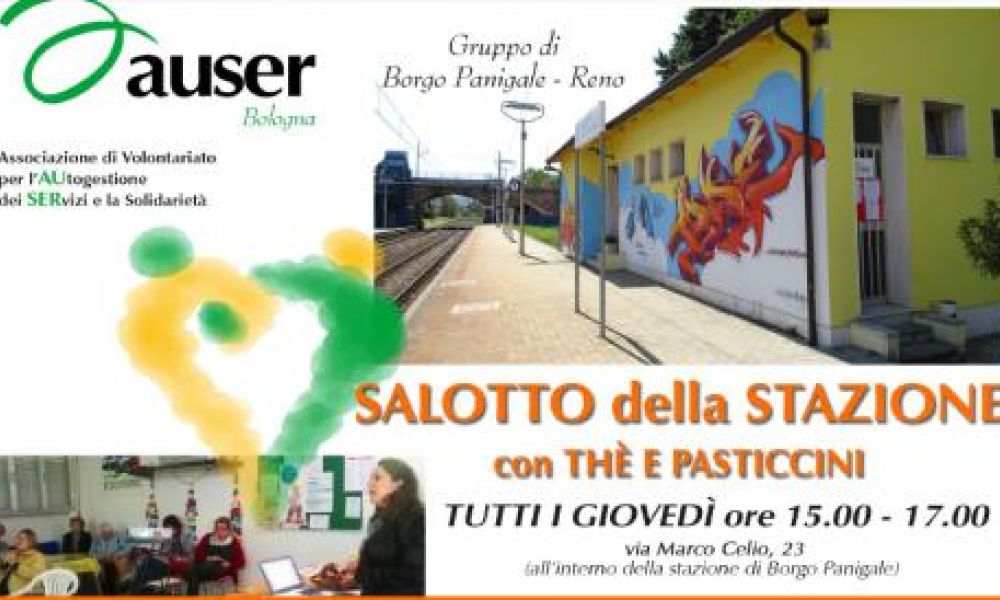 Riparte il Salotto della Stazione, le conferenze con the e pasticcini di Auser Bologna