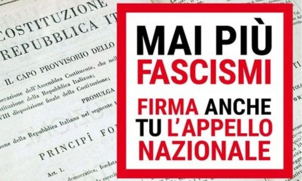 Mai più fascismi. Dall'associazionismo un appello contro razzismo e violenza