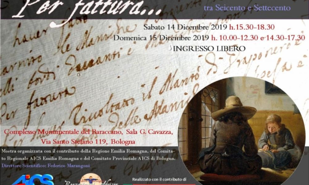 "Per fattura... - Sarti e Vesti tra Seicento e Settecento", rievocazione storica sulla moda bolognese del XVII e XVIII secolo