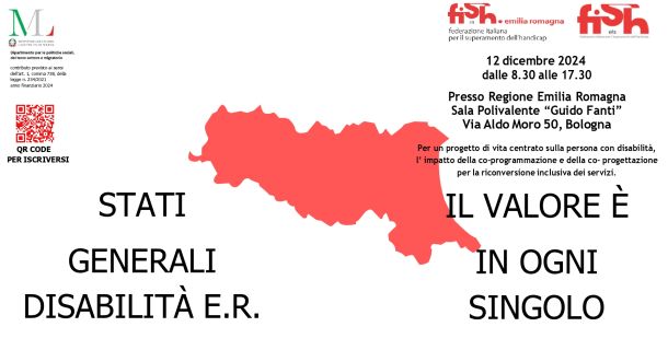 emilia romagna tutta in rosso come ad indicare un unico insieme di persone