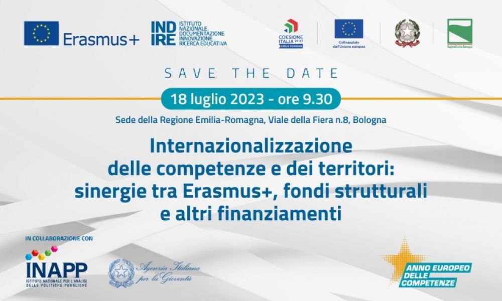 Internazionalizzazione delle competenze e dei territori: sinergie tra Erasmus+, fondi strutturali e altri finanziamenti