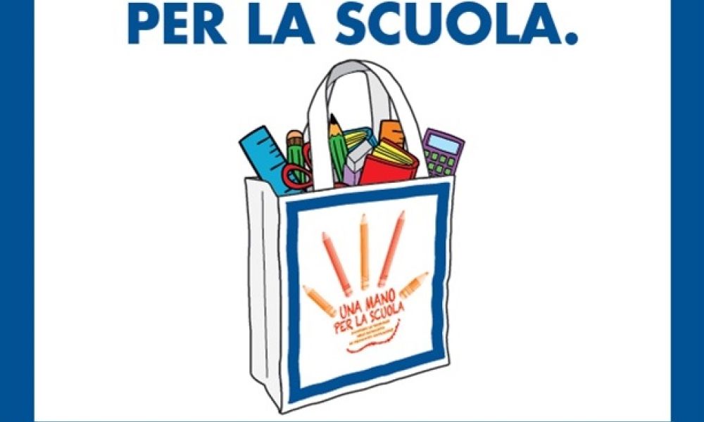 Una mano per la scuola. Torna nei punti vendita Coop la raccolta di materiale scolastico per le famiglie in difficoltà