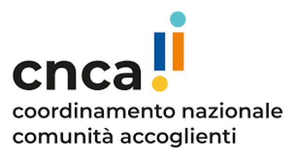 logo cnca con lettere nere su sfondo bianco